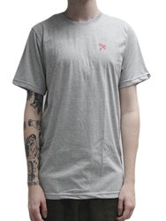 Camiseta Masculina Grow Disturbion Manga Curta Estampada - Mescla