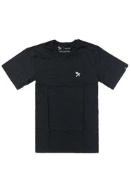 Camiseta Masculina Grow Logo 3X3 Manga Curta Estampada - Preto