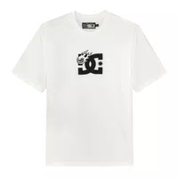Camiseta Masculina High Box Logo High X Dc Manga Curta Estampada - Branco