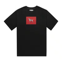Camiseta Masculina High Dalmatian Manga Curta Estampada - Preto
