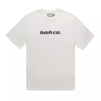Camiseta Masculina High Downtown Manga Curta Estampada - Branco