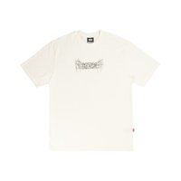 Camiseta Masculina High Elastic Manga Curta Estampada - Branco