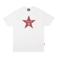 Camiseta Masculina High Fame Manga Curta Estampada - Branco