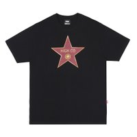 Camiseta Masculina High Fame Manga Curta Estampada - Preto