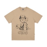 Camiseta Masculina High Mean Manga Curta Estampada - Khaki Camiseta Masculina High Mean Manga Curta Estampada - Khaki