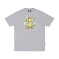 Camiseta Masculina High Tom Manga Curta Estampada - Cinza/Mescla