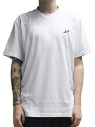 Camiseta Masculina Hocks Bord Manga Curta Estampada - Branco