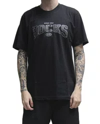 Camiseta Masculina Hocks Promo Classe Manga Curta Estampada - Preto