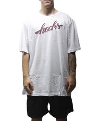 Camiseta Masculina Hocks Script Big - Branco