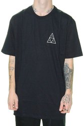 Camiseta Masculina HUF Essentials TT Manga Curta Estampada - Preto