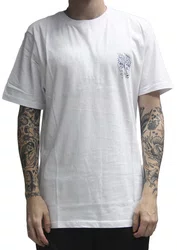Camiseta Masculina Hurley Eagle Manga Curta Estampada - Branco