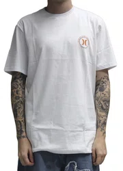 Camiseta Masculina Hurley Marlin Manga Curta Estampada - Branco