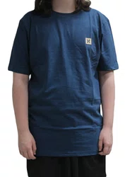 Camiseta Masculina Hurley Mini Icon Manga Curta Estampada - Marinho