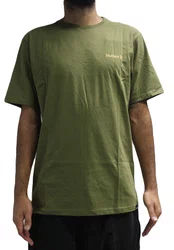 Camiseta Masculina Hurley Silk Classic Manga Curta Estampada - Verde