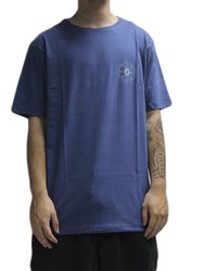 Camiseta Masculina Hurley Silk Level Manga Curta Estampada - Marinho