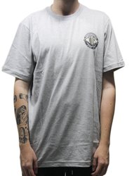 Camiseta Masculina Independent For Life Manga Curta Estampada - Cinza/Mescla