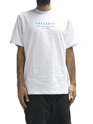 Camiseta Masculina Liberty Manga Curta Estampada - Branco