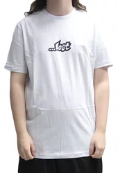 Camiseta Masculina Lost Athletes Manga Curta Estampada - Branco