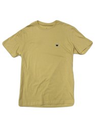 Camiseta Masculina Lost Basics Sheep Manga Curta Estampada - Amarelo Queimado