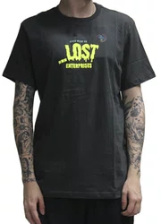 Camiseta Masculina Lost Horror Squid Manga Curta Estampada - Chumbo