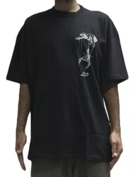 Camiseta Masculina Lost Scorpion Manga Curta Estampada - Preto