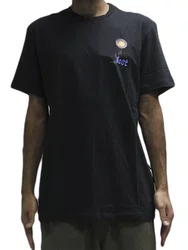 Camiseta Masculina Lost Thermic Manga Curta Estampada - Preto