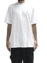 Camiseta Masculina LRG 47 Knit Manga Curta Estampada - Branco