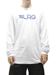 Camiseta Masculina LRG Effective Manga Longa Estampada - Branco