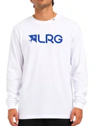 Camiseta Masculina LRG Effective Manga Longa Estampada - Branco