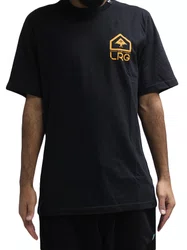 Camiseta Masculina Lrg Giraffe Dogout Manga Curta Estampada - Preto