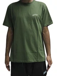 Camiseta Masculina Manga Curta Estampada Rusty Psychedelic - Verde