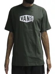 Camiseta Masculina Manga Curta Estampada Vans Dried Kelp - Verde