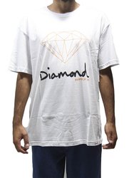 Camiseta Masculina Mini Og Sign Manga Curta Estampada - Branco