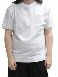 Camiseta Masculina New Balance Essentials Manga Curta Estampada - Branco