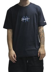 Camiseta Masculina New Era Bob New York Yankees Manga Curta Estampada - Marinho