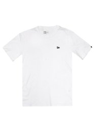 Camiseta Masculina New Era Bordado Branded Manga Curta Estampada - Branco