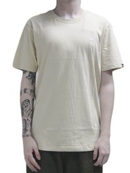 Camiseta Masculina New Era Bordado Branded Manga Curta Estampada - Kakhi