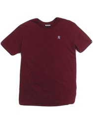 Camiseta Masculina New Era Mini Bordado Yankees Manga Curta Estampada - Vermelho