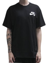 Camiseta Masculina Nike Logo Manga Curta Estampada - Preto