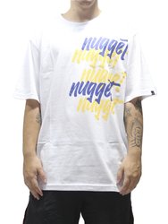Camiseta Masculina Nugget NGNGNGNGNG Manga Curta Estampada - Branco