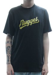 Camiseta Masculina Nugget Script - Preto