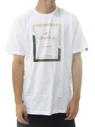 Camiseta Masculina Oneill 1952 Manga Curta Estampada - Branco