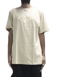 Camiseta Masculina Plano C Climbing Manga Curta Estampada - Bege