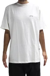 Camiseta Masculina Plano C Cotton Manga Curta Estampada - Off White