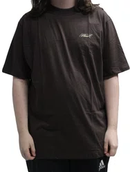 Camiseta Masculina Plano C Emblem Manga Curta Estampada - Marrom