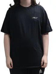 Camiseta Masculina Plano C Emblem Manga Curta Estampada - Preto