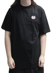 Camiseta Masculina Plano C Fall Manga Curta Estampada - Preto