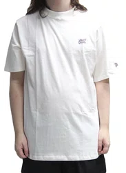 Camiseta Masculina Plano C Flourish Manga Curta Estampada - Off White