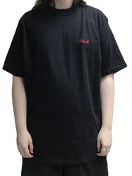 Camiseta Masculina Plano C Gothic Manga Curta Estampada - Preto