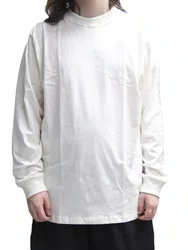 Camiseta Masculina Plano C Gothic Manga Longa Estampada - Off White